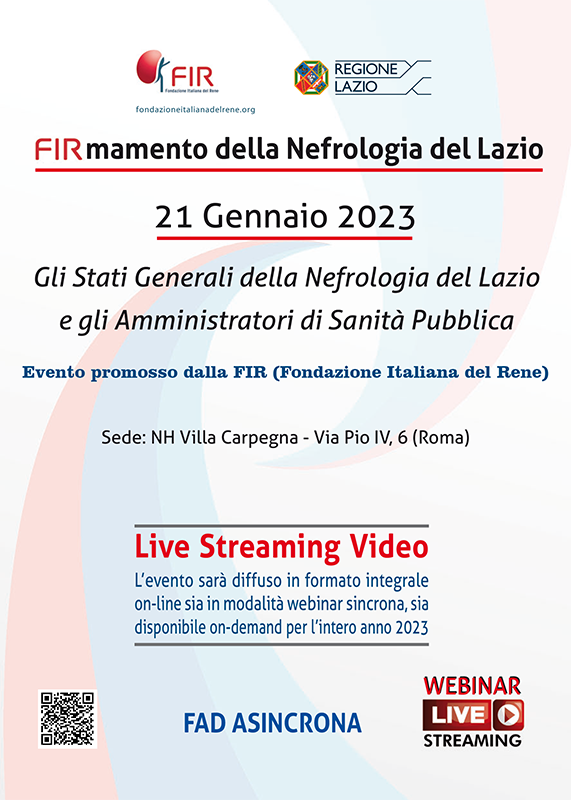 Programma FIRmamento della Nefrologia del Lazio